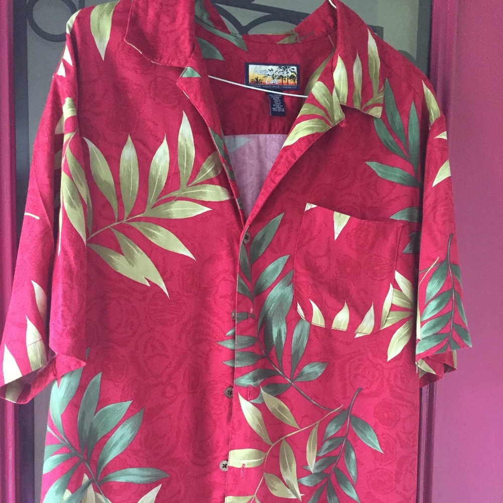 Havana Jack's Cafe Hawaiian Shirt Large